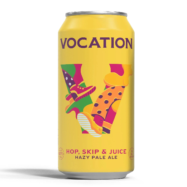 Vocation Hop, Skip, and Juice Tropical Pale Ale