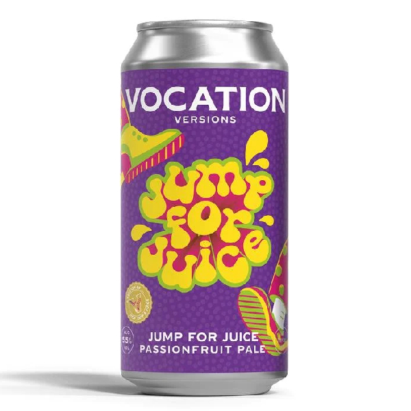 Vocation Jump For Juice Passionfruit Pale Ale Vocation Jump For Juice Passionfruit Pale Ale