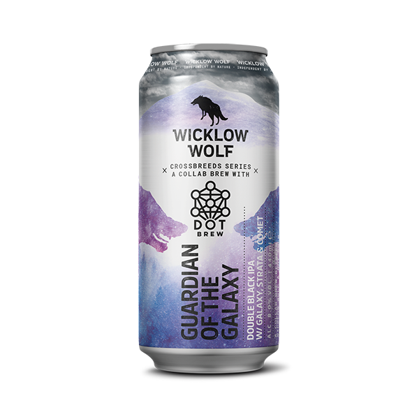Wicklow Wolf & Dot Brew Collaboration Guardians Of The Galaxy Double Black IPA Wicklow Wolf & Dot Brew Collaboration Guardians Of The Galaxy Double Black IPA