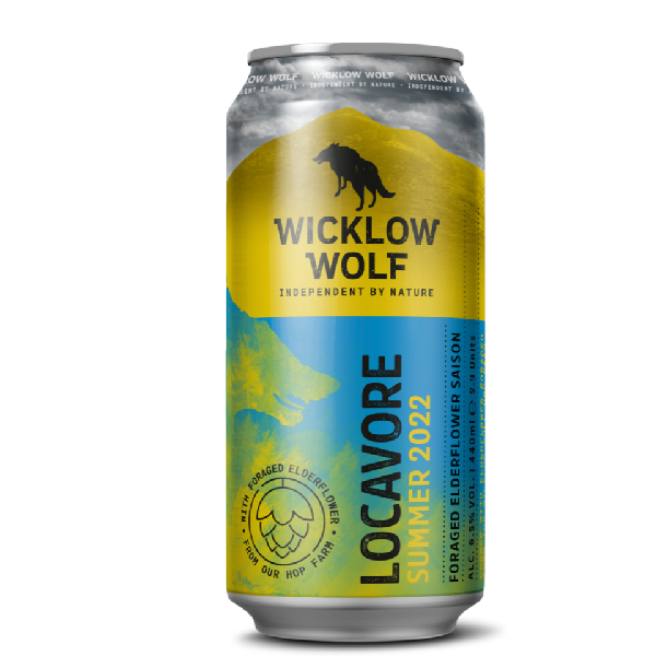 Wicklow Wolf Locavore Summer 2022 Elderflower Saison Wicklow Wolf Locavore Summer 2022 Elderflower Saison