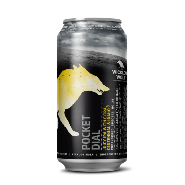 Wicklow Wolf Pocket Dial Juicy IPA Wicklow Wolf Pocket Dial Juicy IPA