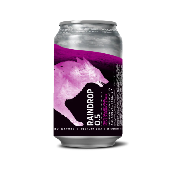 Wicklow Wolf Raindrop Non-Alcoholic Mixed Berry Sour