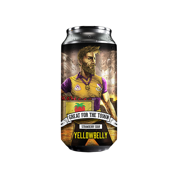 YellowBelly Great for the Town Strawberry Sour