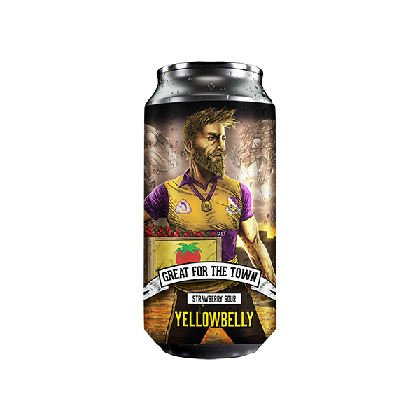 YellowBelly Great for the Town Strawberry Sour YellowBelly Great for the Town Strawberry Sour