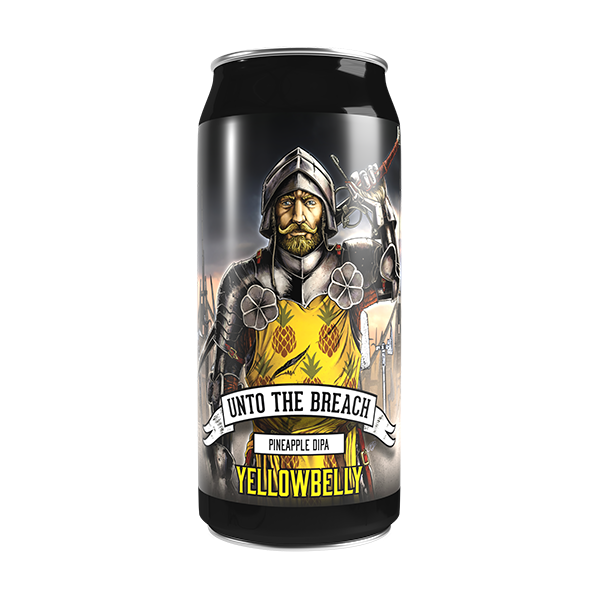 Yellowbelly Unto The Breach Pineapple Double IPA Yellowbelly Unto The Breach Pineapple Double IPA