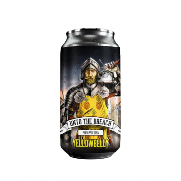 Yellowbelly Unto The Breach Pineapple Double IPA Yellowbelly Unto The Breach Pineapple Double IPA