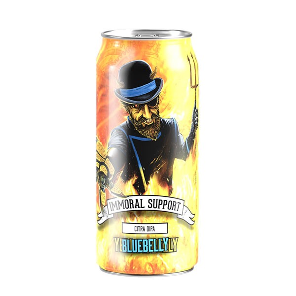YellowBelly Immoral Support Double IPA YellowBelly Immoral Support Double IPA